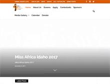 Tablet Screenshot of missafricaidaho.org